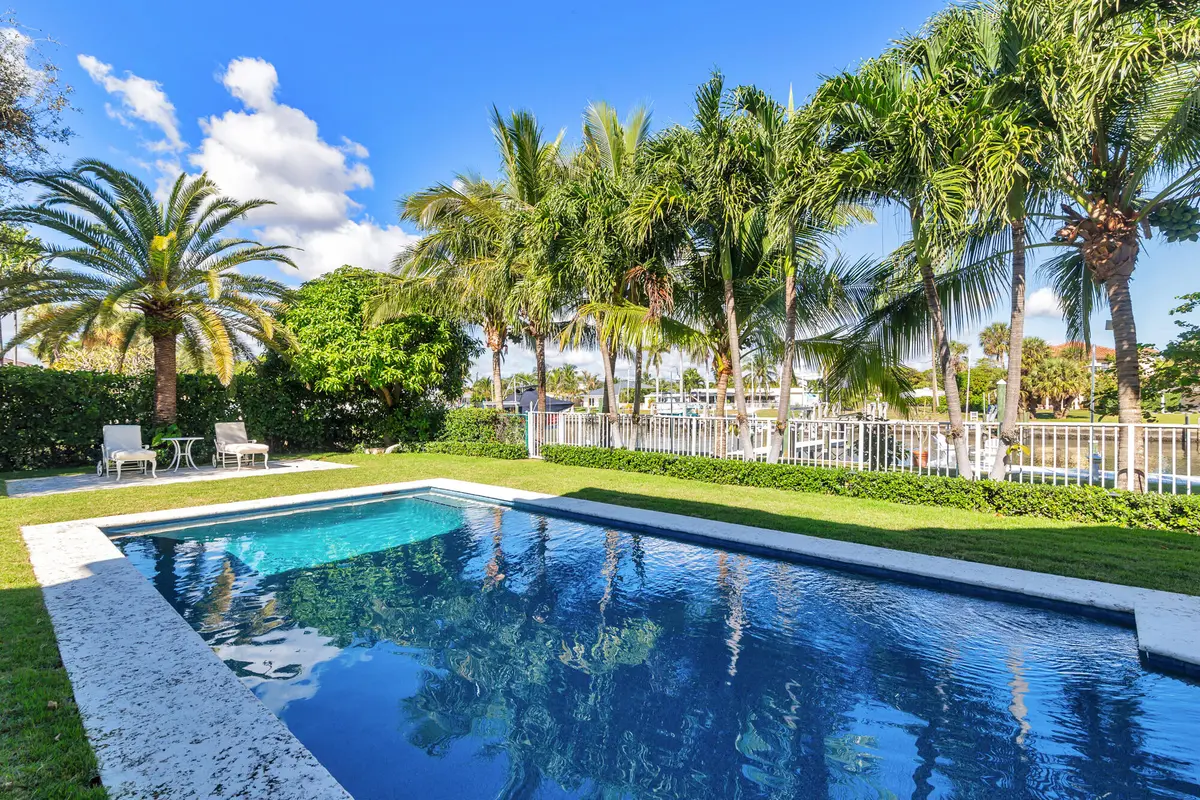 Waterfront Pool at 2614 Furman Lane, Lake Worth Beach