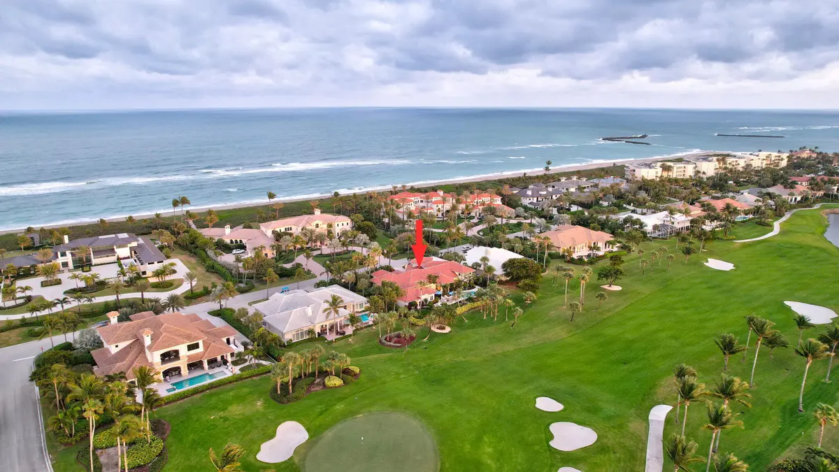 Aerial view at 2995 SE Dune Drive, Stuart