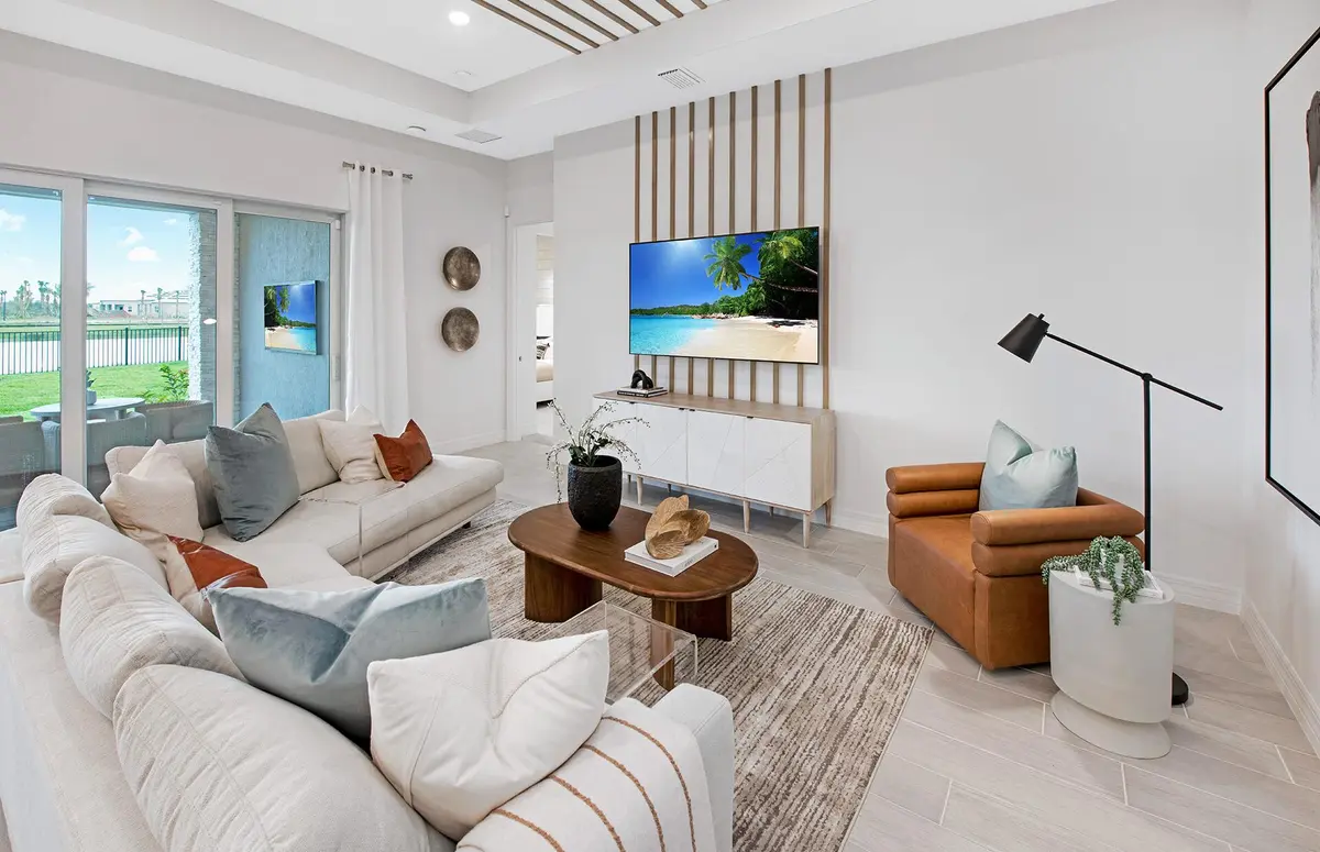 Gathering Room at 9133 Cape Honey Bee Lane Prestige 9, Lake Worth