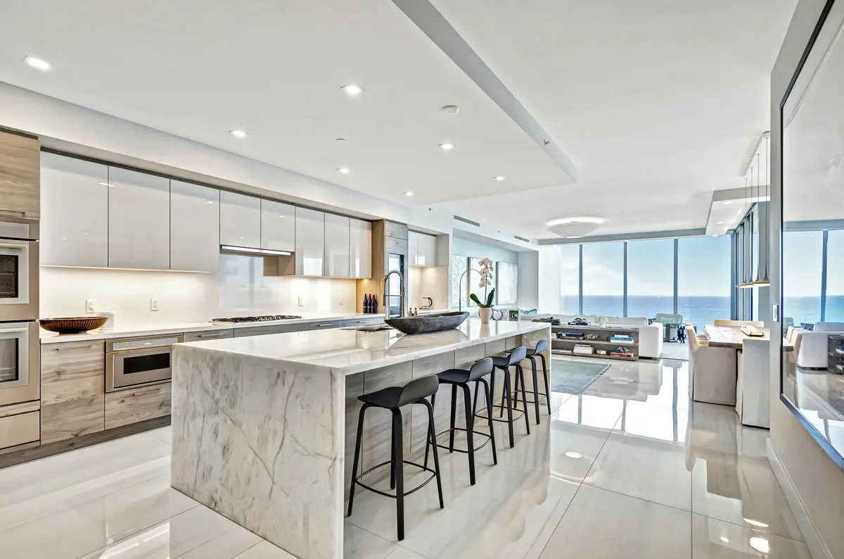 Kitchen at 5000 N Ocean Drive 803, Riviera Beach