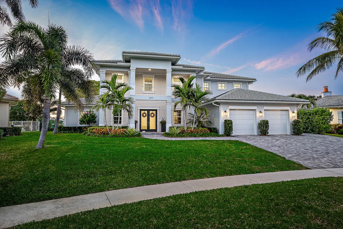 Front Exterior at 2177 Radnor Court, North Palm Beach