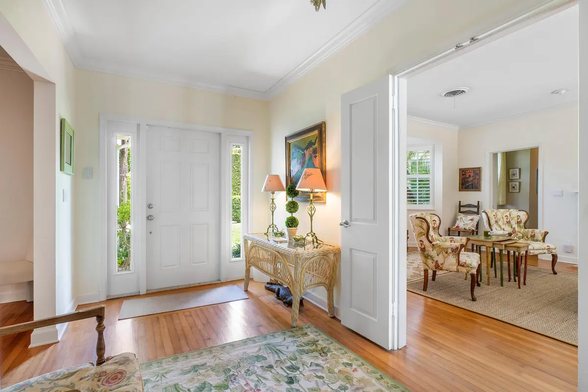Foyer at 230 Plantation Road, Palm Beach