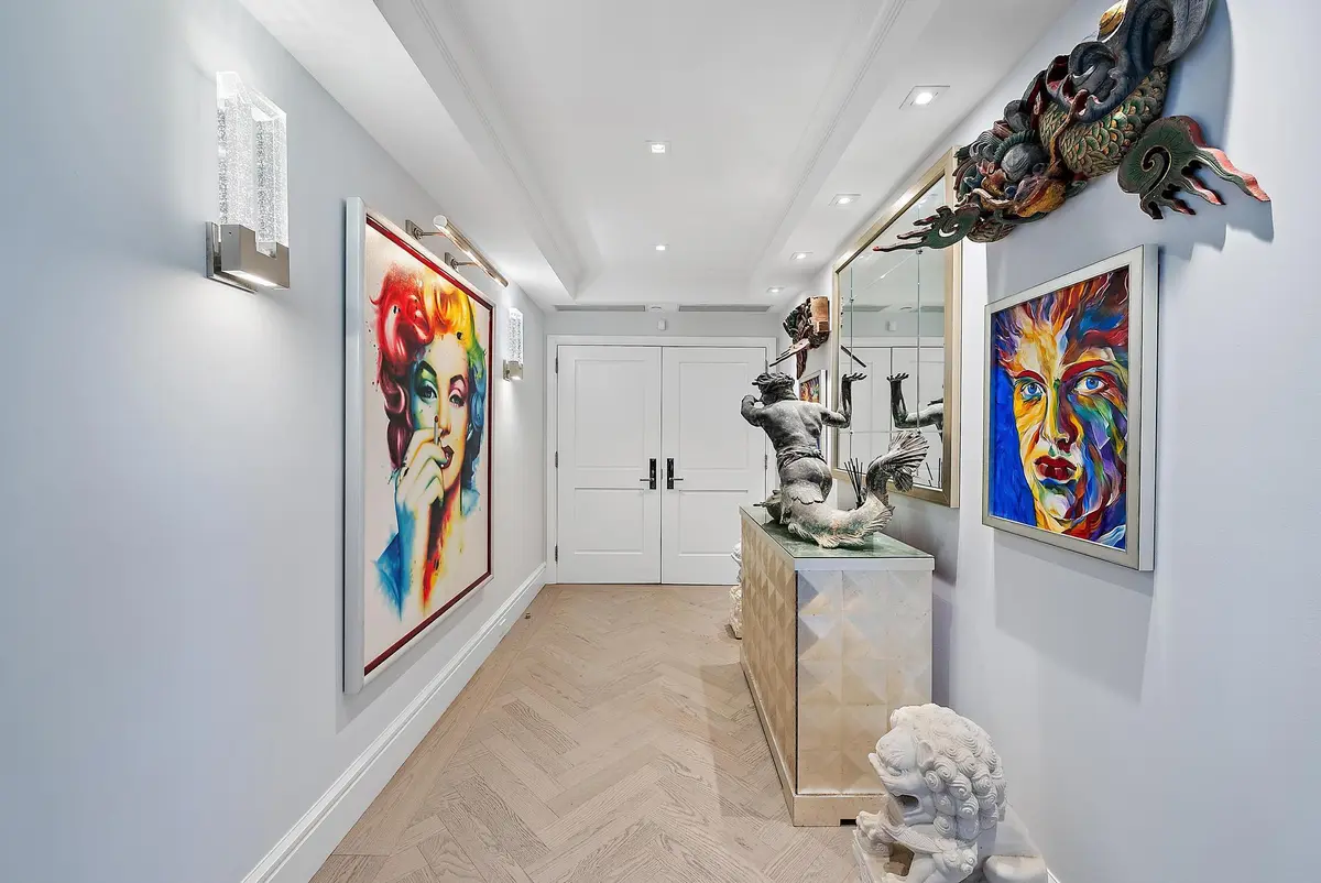 Foyer at 2500 S Ocean Boulevard 1 D 2, Palm Beach