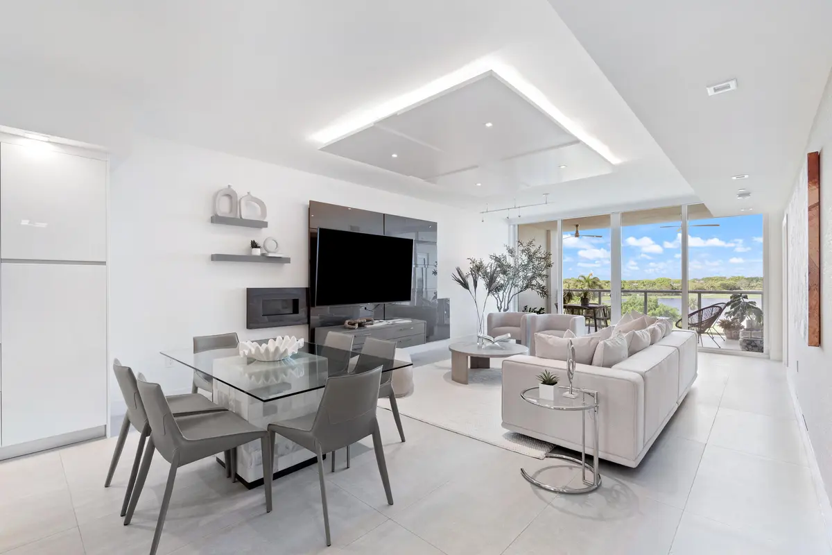 LIVING AND DINING ROOM at 20155 Boca West Drive C405, Boca Raton