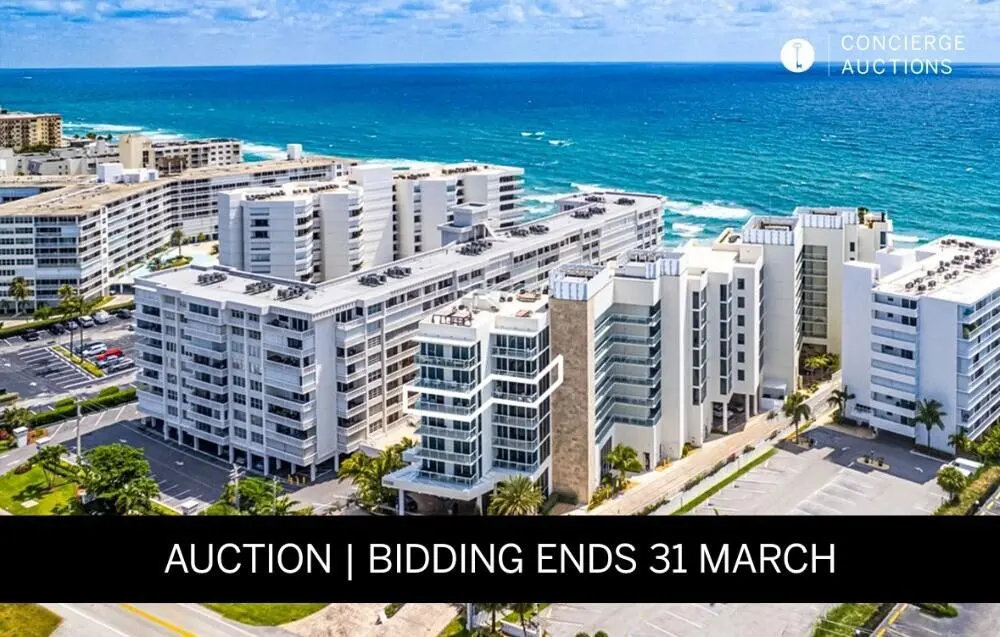 conciergeauctions_banner image_MLS at 3550 S Ocean Boulevard 5e, South Palm Beach