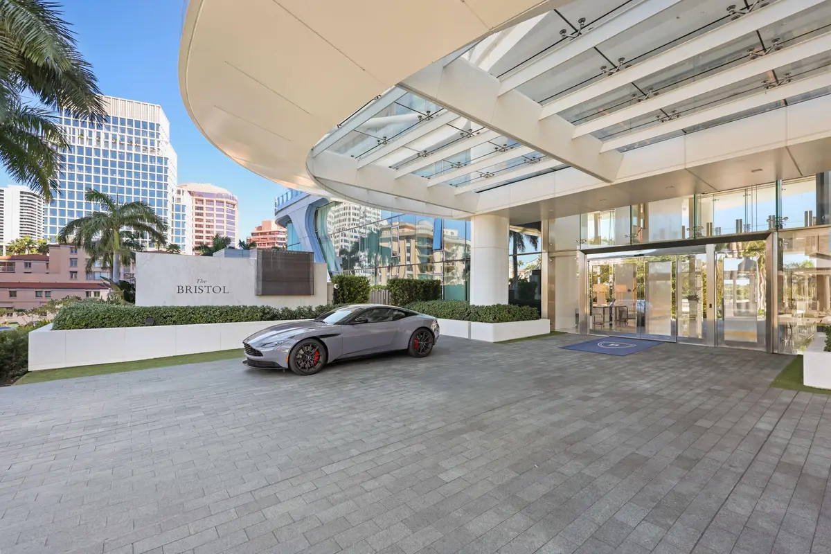 The Bristol Entrace at 1100 S Flagler Drive 1801, West Palm Beach