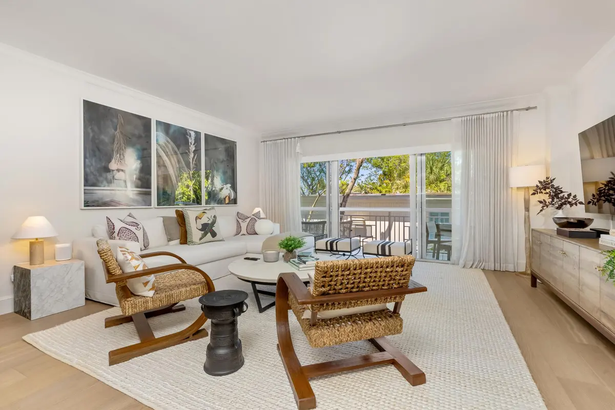 Living Room at 250 Bradley Place 307, Palm Beach