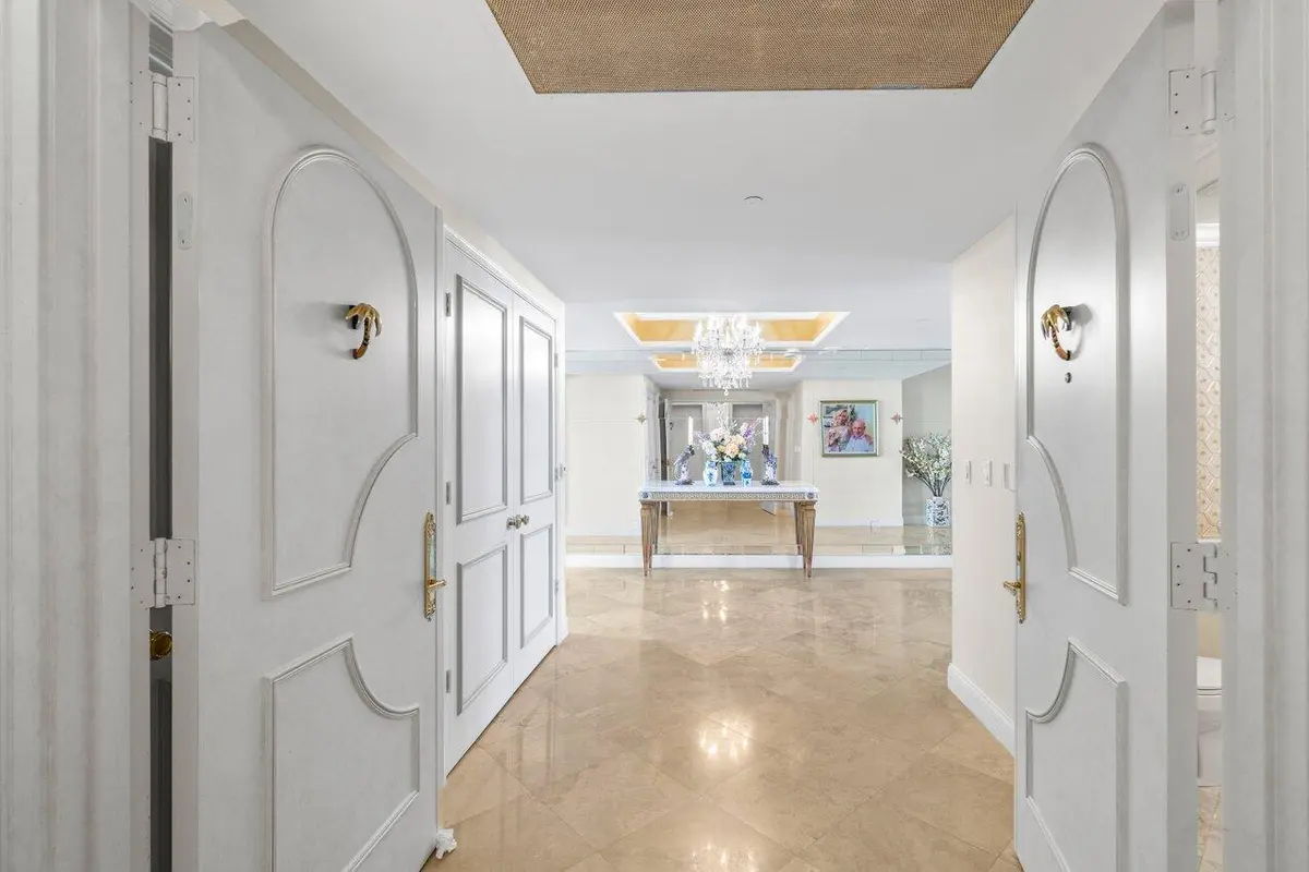 DOUBLE DOOR ENTRANCE at 3740 S Ocean Boulevard 904, Highland Beach