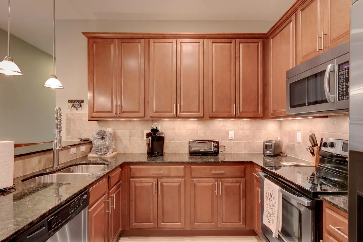 Lots of cabinets here! at 6375 Oxford Circle 104d, Vero Beach