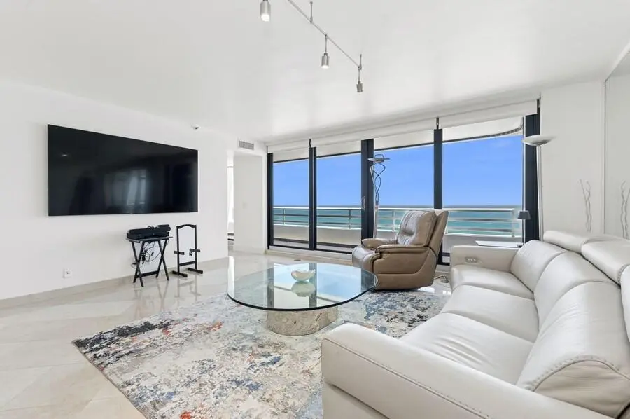 Living Room at 1400 S Ocean Boulevard 1004, Boca Raton