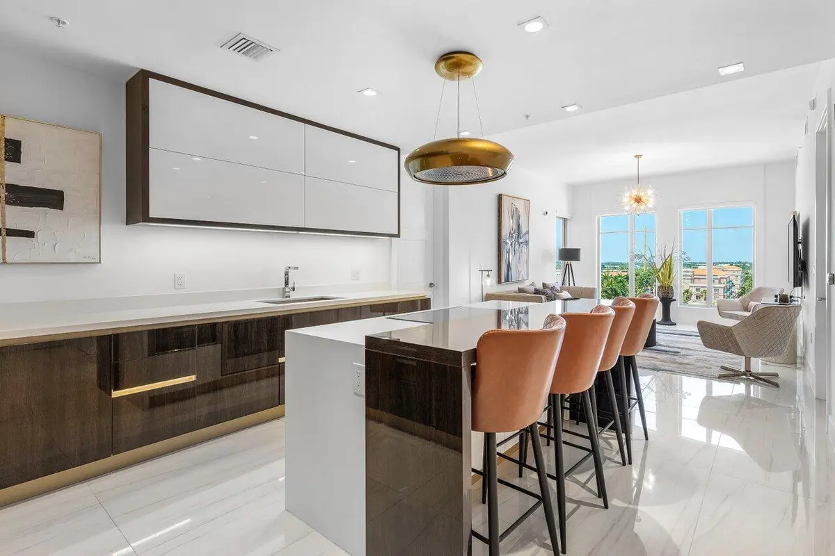 Kitchen at 155 E Boca Raton Road 919, Boca Raton