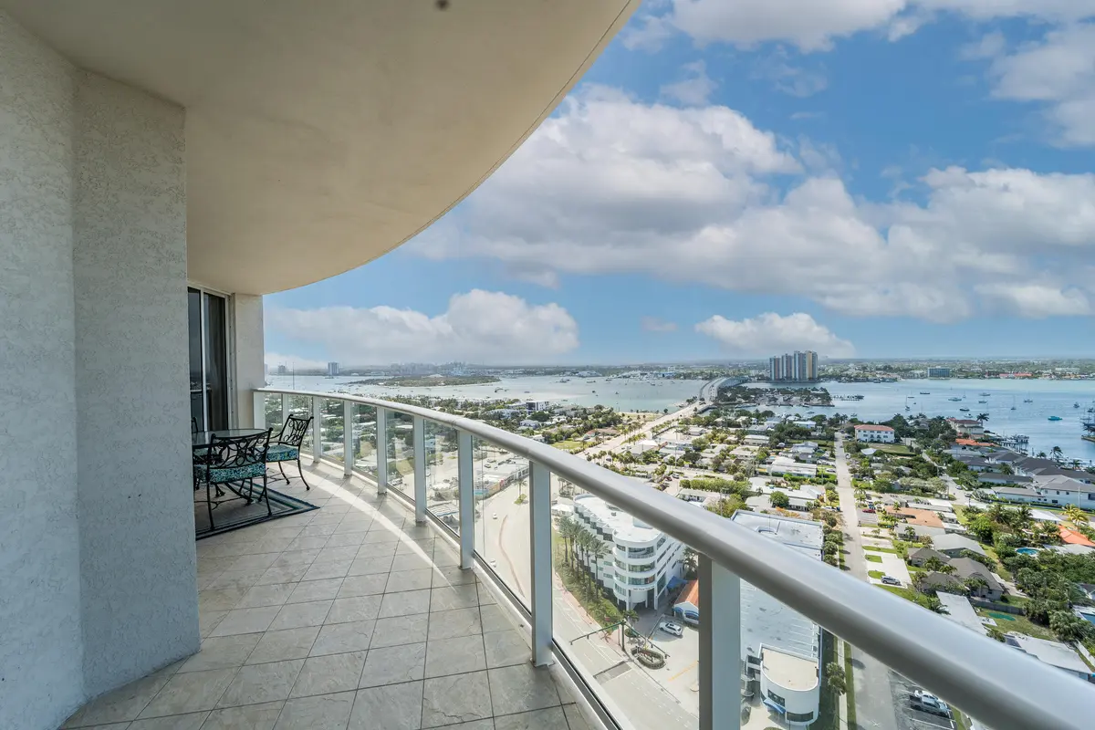 Balcony View at 2700 N Ocean Drive 2106b, Singer Island