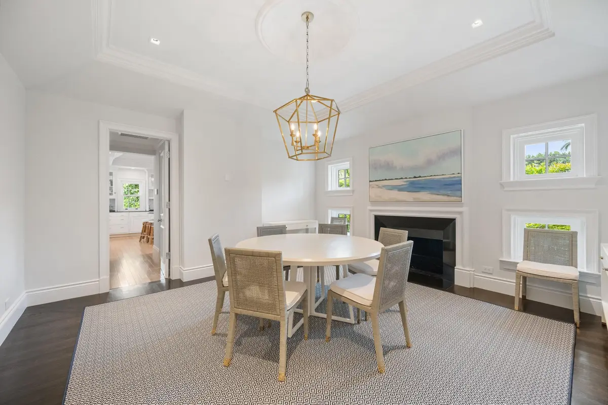 Dining Room at 750 S County Road, Palm Beach