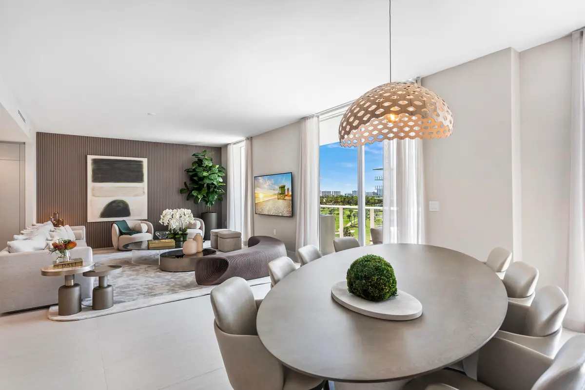 Great and Dining Room at 210 SE Mizner Boulevard 804, Boca Raton
