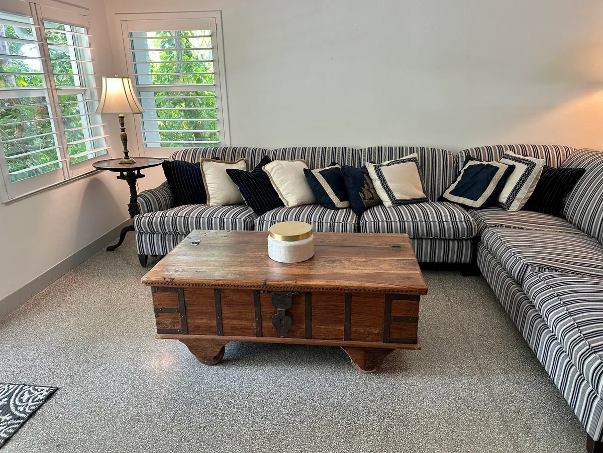Living Room at 212 Kings Lynn, Delray Beach