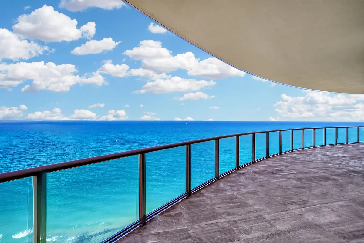 Balcony at 9703 Collins Avenue Ph 2700, Bal Harbour