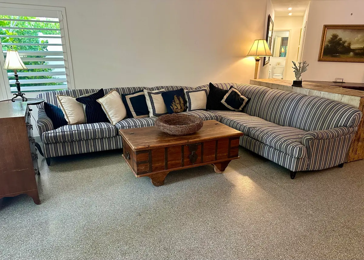 Living Room at 212 Kings Lynn, Delray Beach