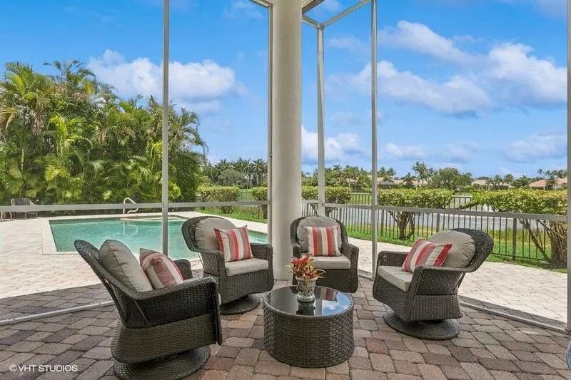 Screened Patio at 7565 Hawks Landing Drive, West Palm Beach