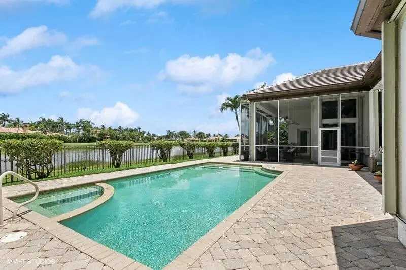 Pool/Spa at 7565 Hawks Landing Drive, West Palm Beach