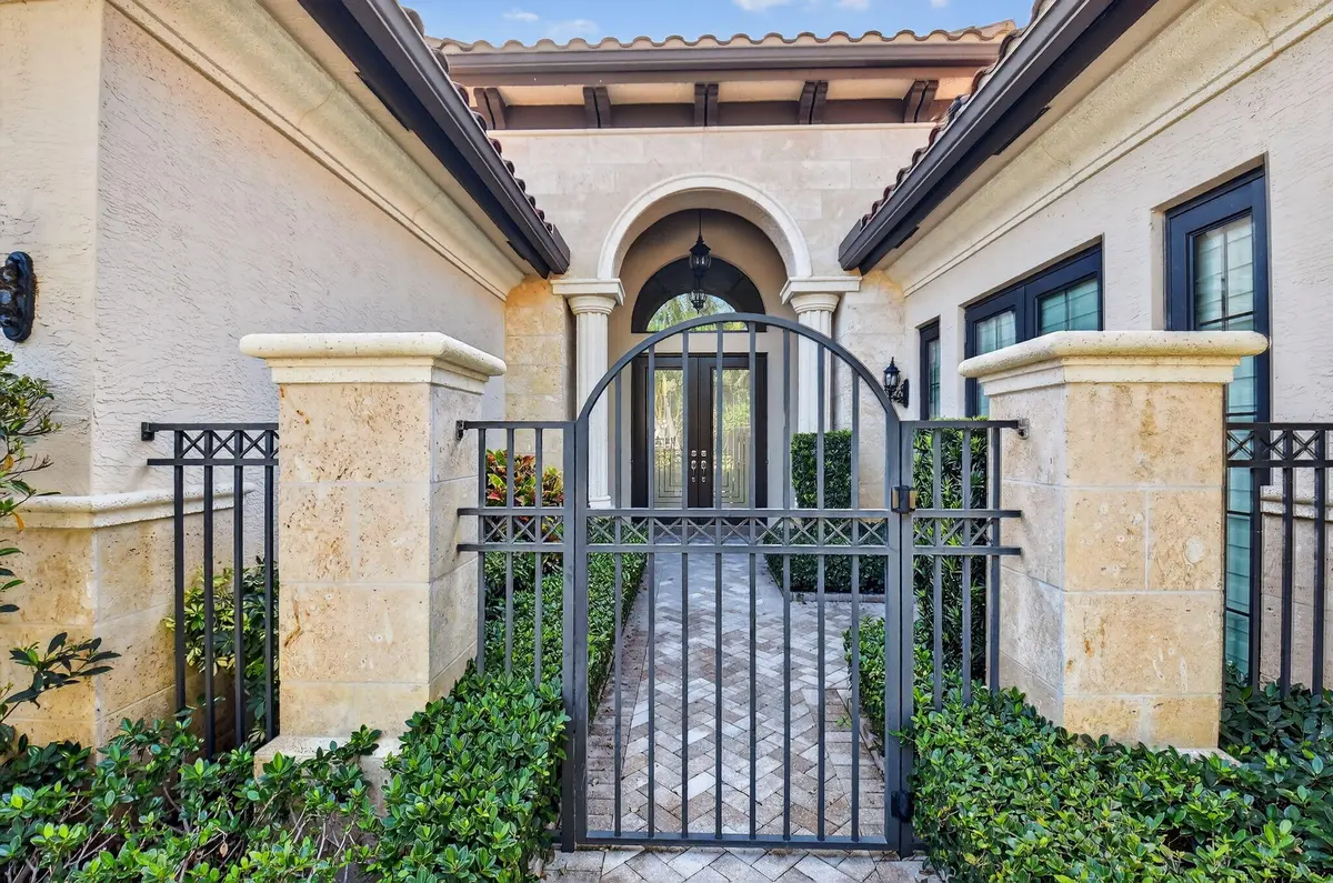 Gated Entrance at 8365 Hawks Gully Avenue, Delray Beach