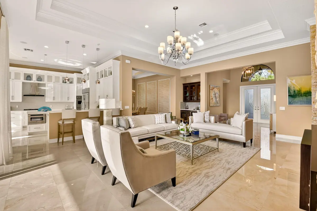 Marble Flooring at 8365 Hawks Gully Avenue, Delray Beach