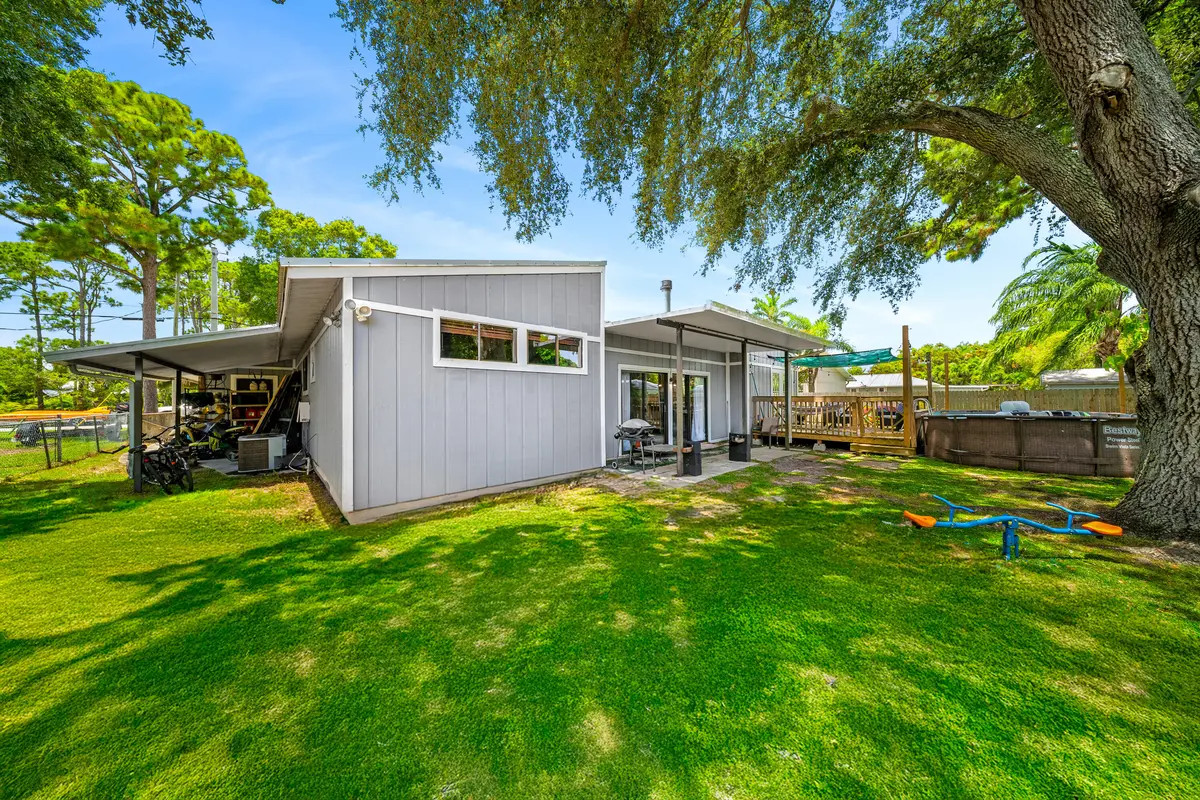 Backyard at 5900 Raintree Trail, Fort Pierce