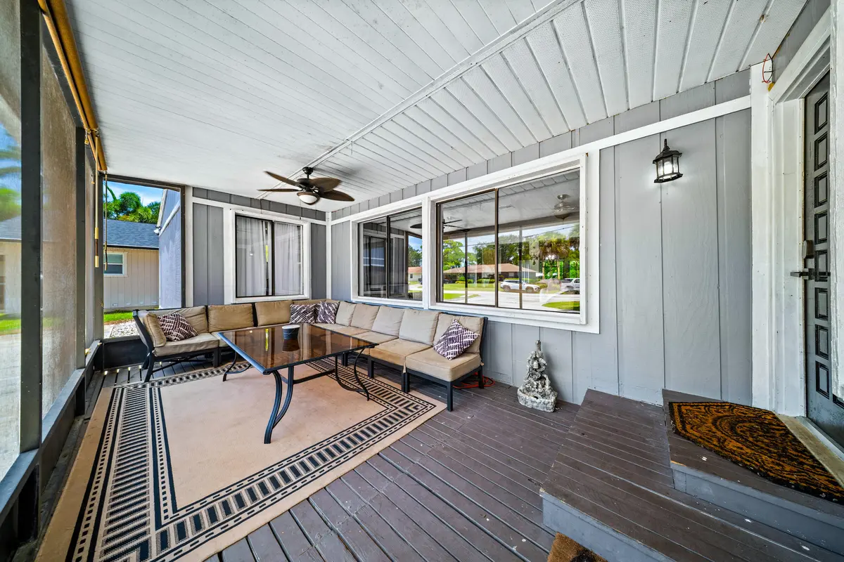 Screened Front Porch at 5900 Raintree Trail, Fort Pierce