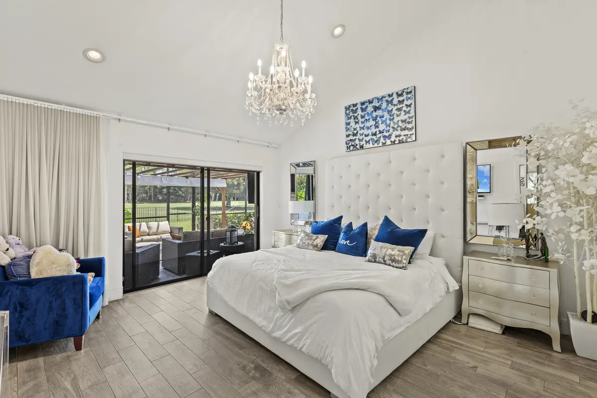 primary bedroom at 10718 Boca Woods Lane, Boca Raton