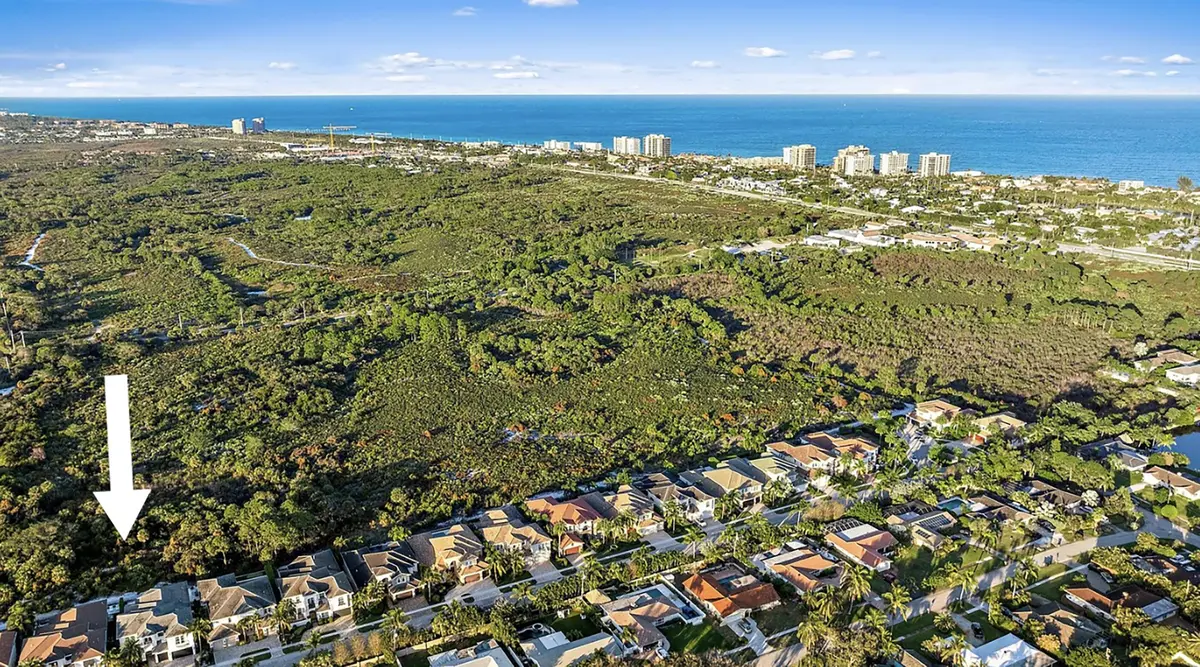 1727 W. Hemingway aerial at 1727 W Hemingway Drive, Juno Beach