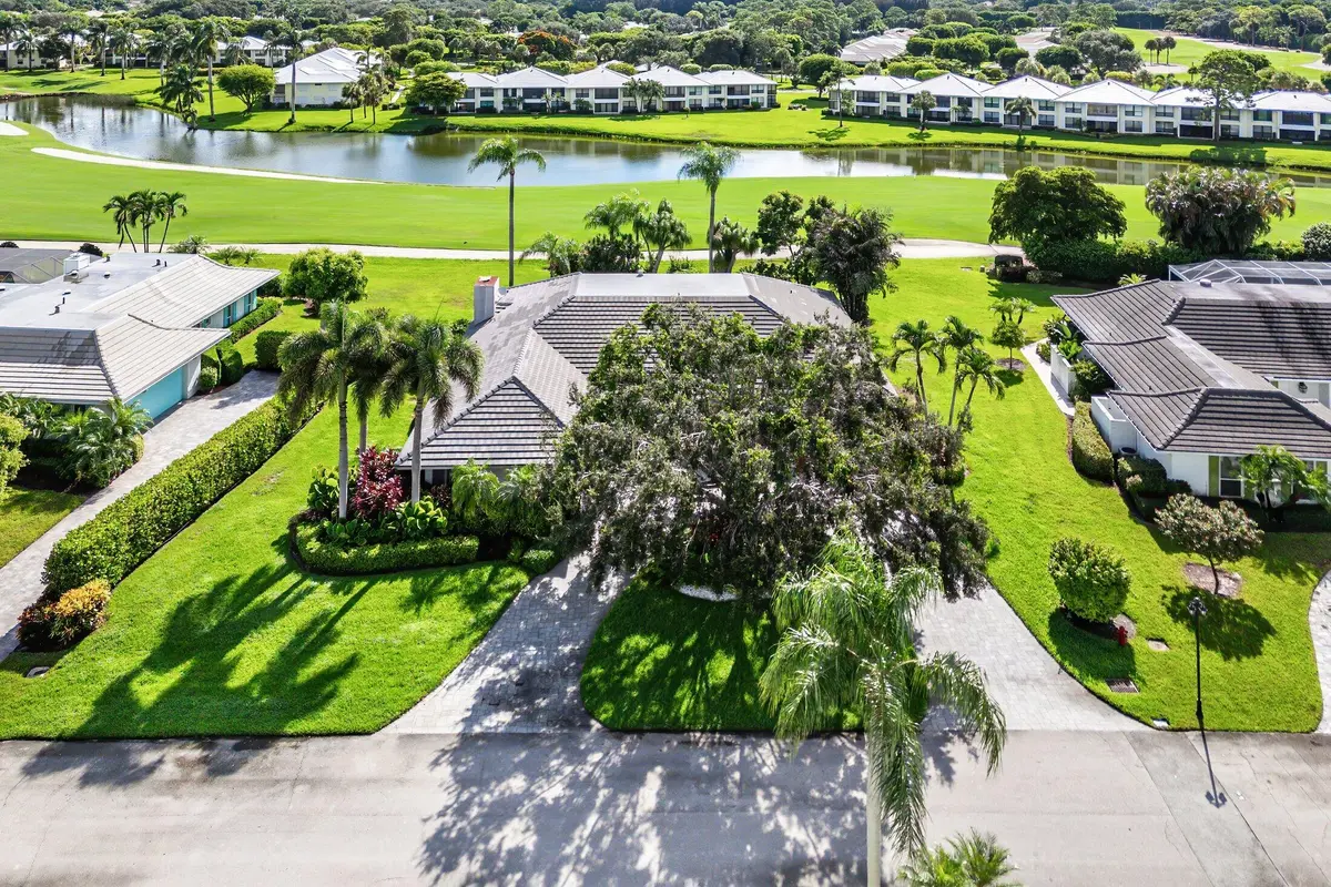 Aerial view at 1392 Partridge Place, Boynton Beach