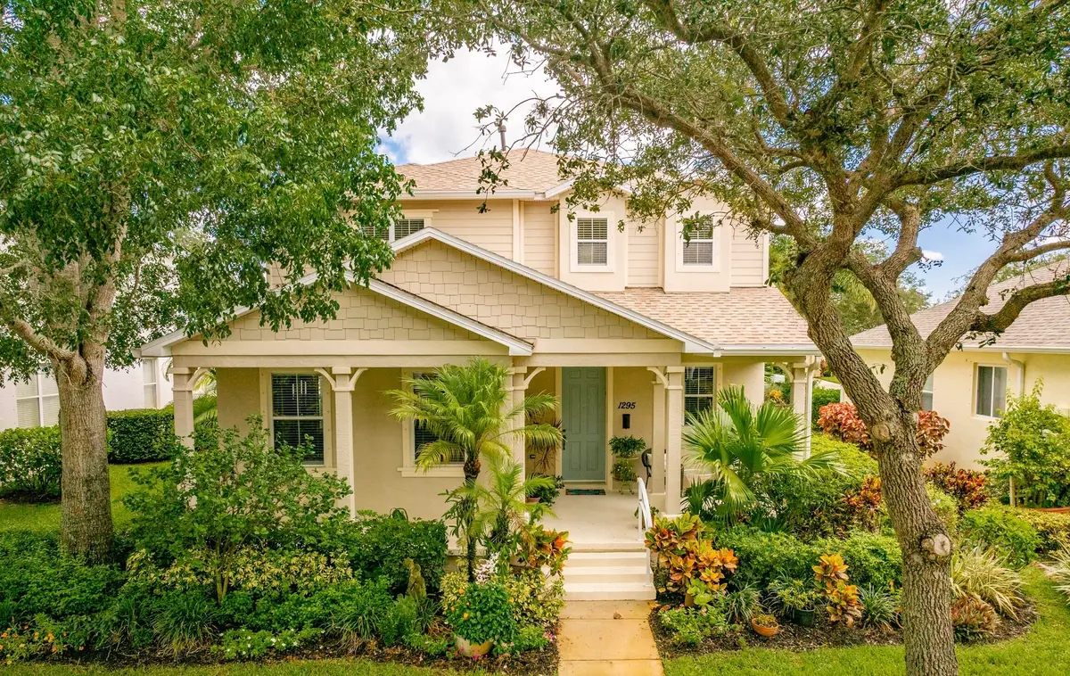 Front of home at 1295 Veranda Way, Vero Beach