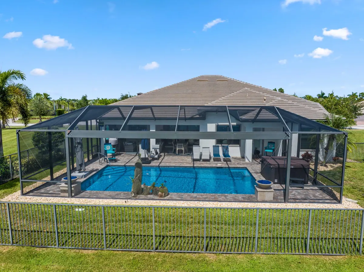 9191 Balsamo Dr - Pool Area at 9191 Balsamo Drive, Palm Beach Gardens