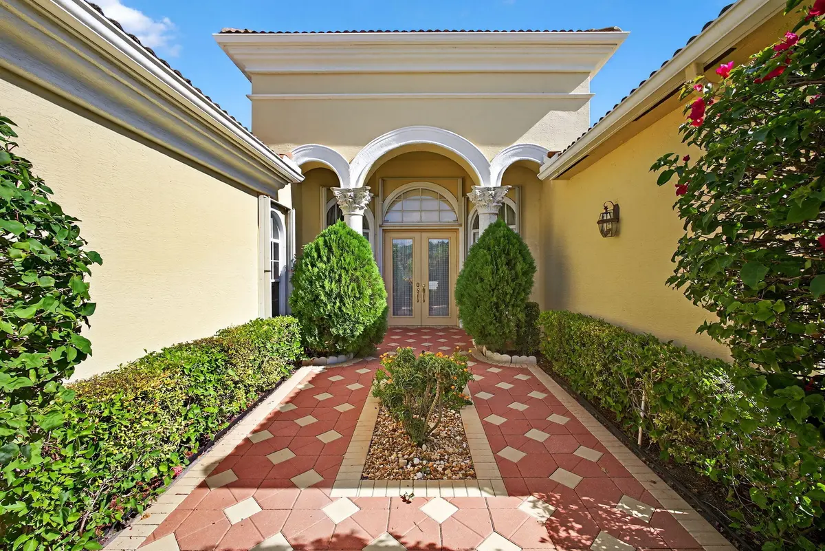 FRONT ENTRANCE at 9783 Via Grandezza, Wellington
