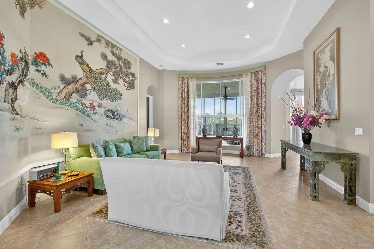 LIVING ROOM at 9783 Via Grandezza, Wellington