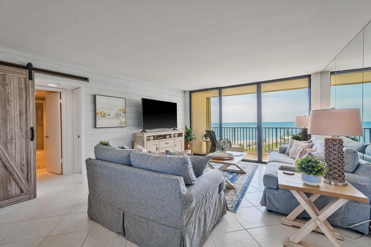 Living Room at 400 Ocean Trail Way 703, Jupiter