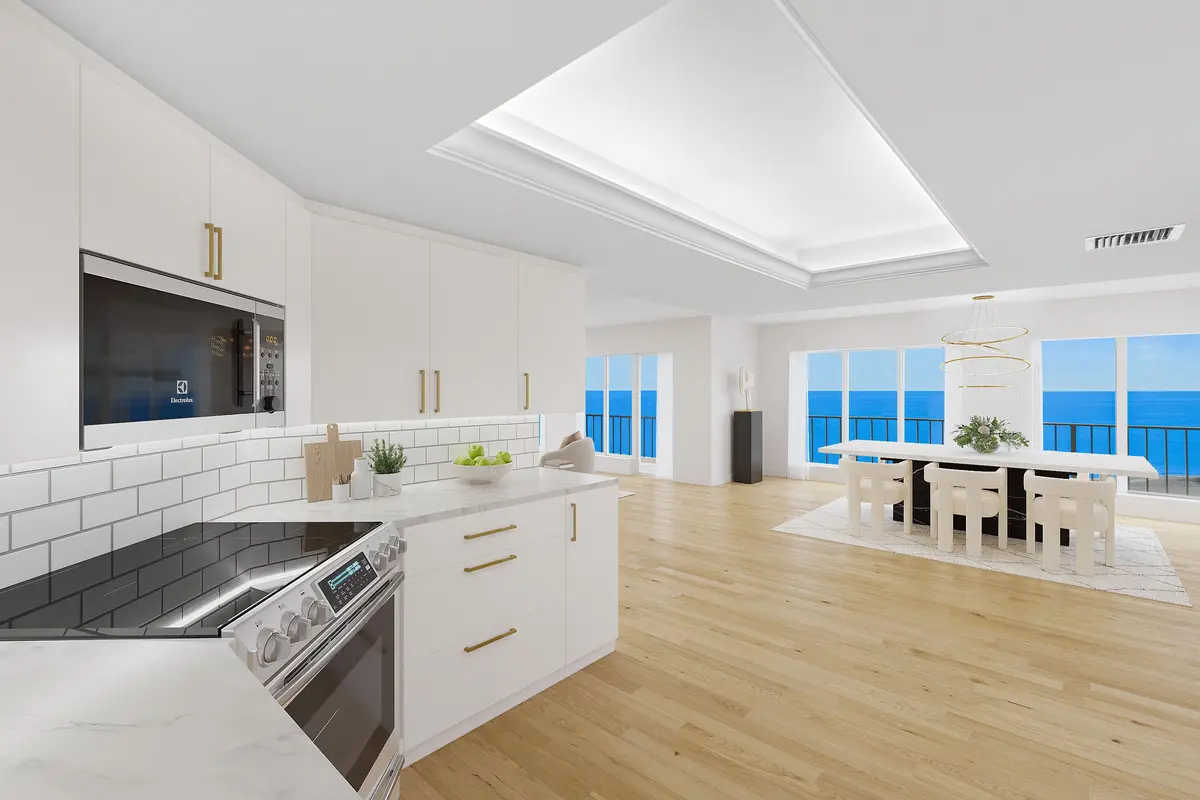 KITCHEN/DINING ROOM at 4001 N Ocean Boulevard 1101, Boca Raton