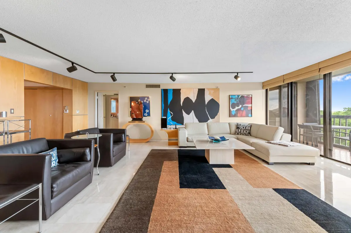 LIVING ROOM at 2480 Presidential Way 603, West Palm Beach