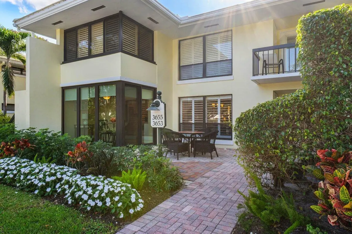 Front of Home at 3653 Quail Ridge Drive Bobwhite B, Boynton Beach