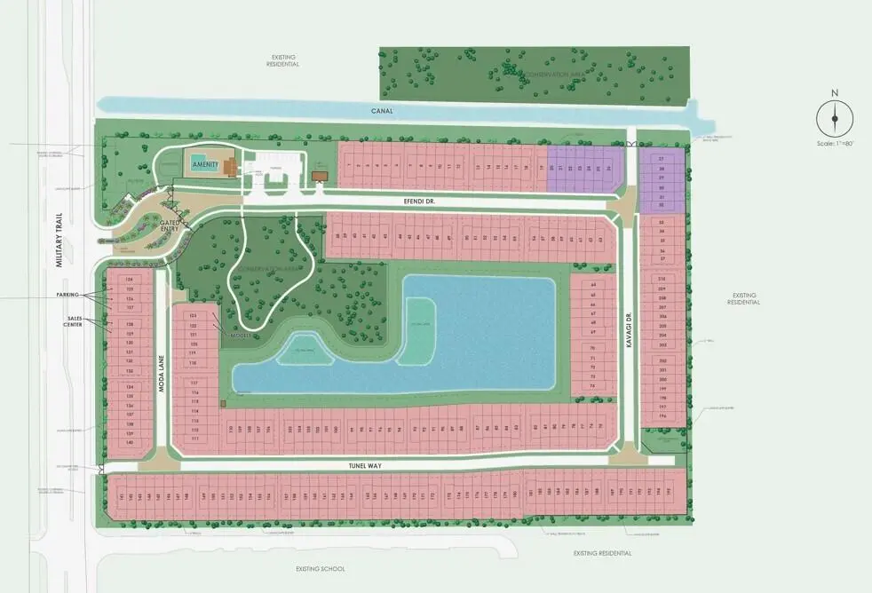 SITE MAP at 4292 Efendi Drive Latitude 46-31, Lantana