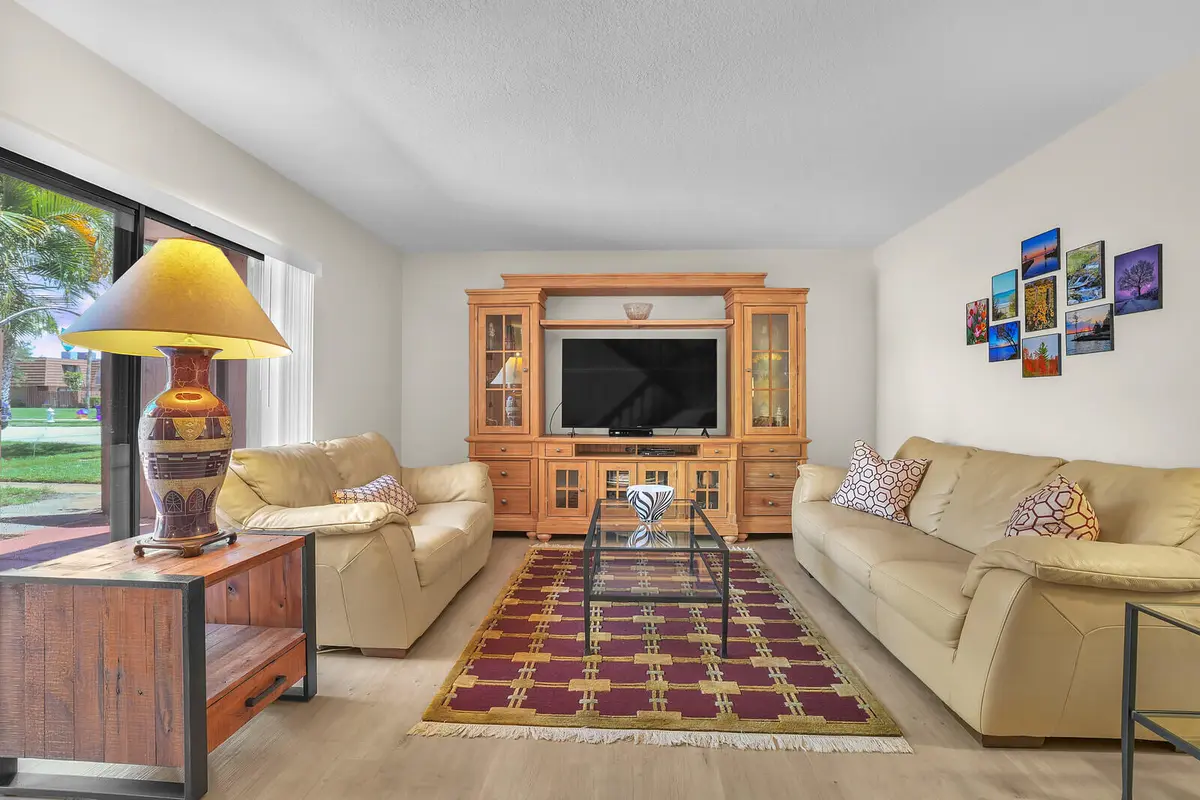 Living Room at 825 Center Street 14a, Jupiter