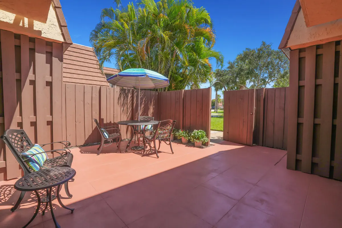 Patio at 825 Center Street 14a, Jupiter