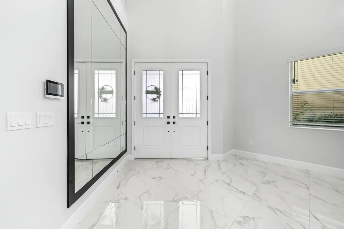 Double door entry at 5413 Empire Drive, Westlake