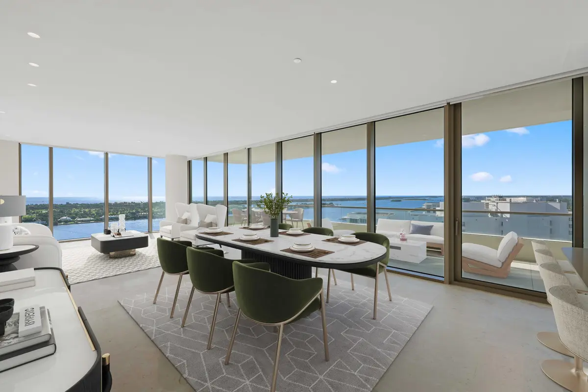 LIVING at 200 Arkona Court 1803, West Palm Beach
