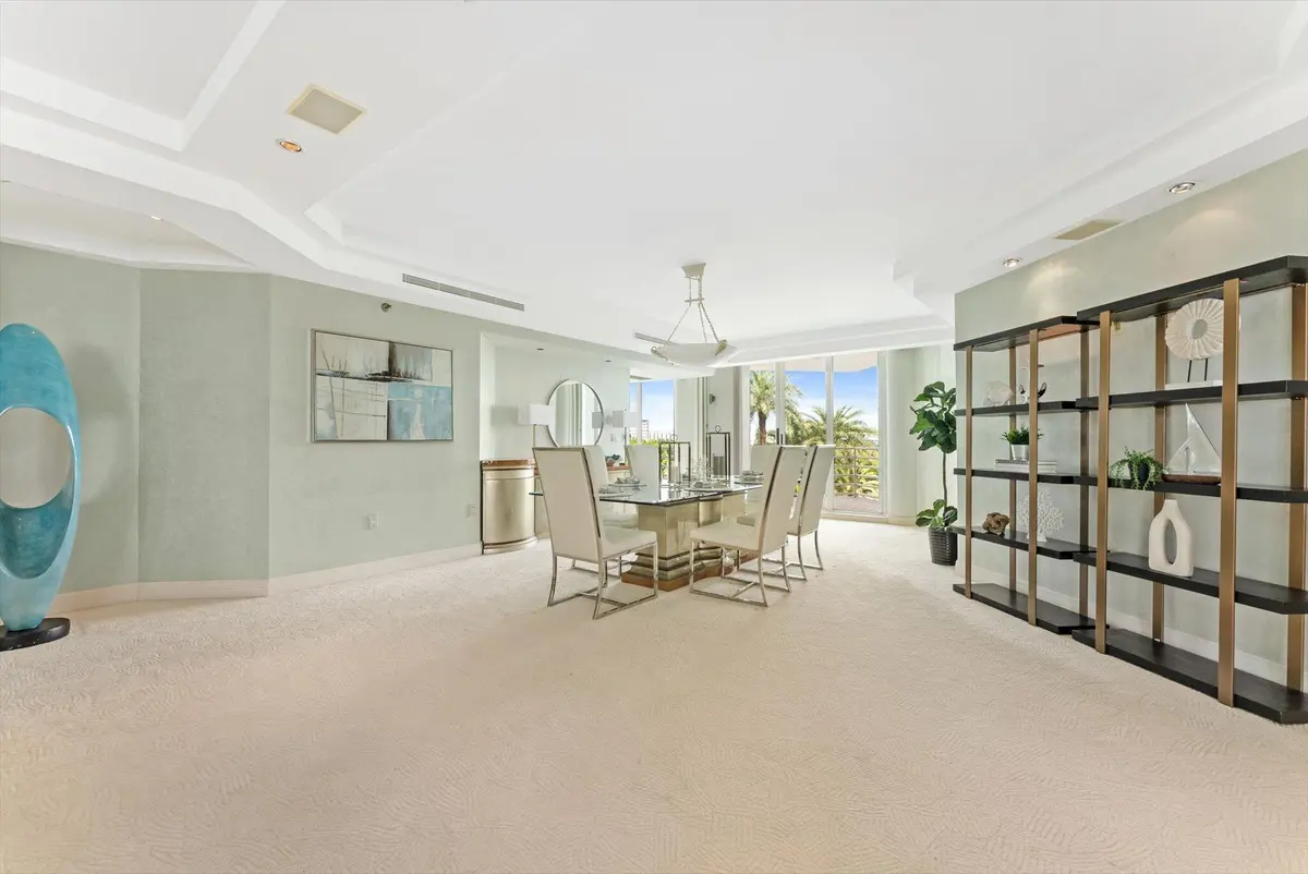 Formal Dining Room at 800 S Ocean Boulevard 303, Boca Raton