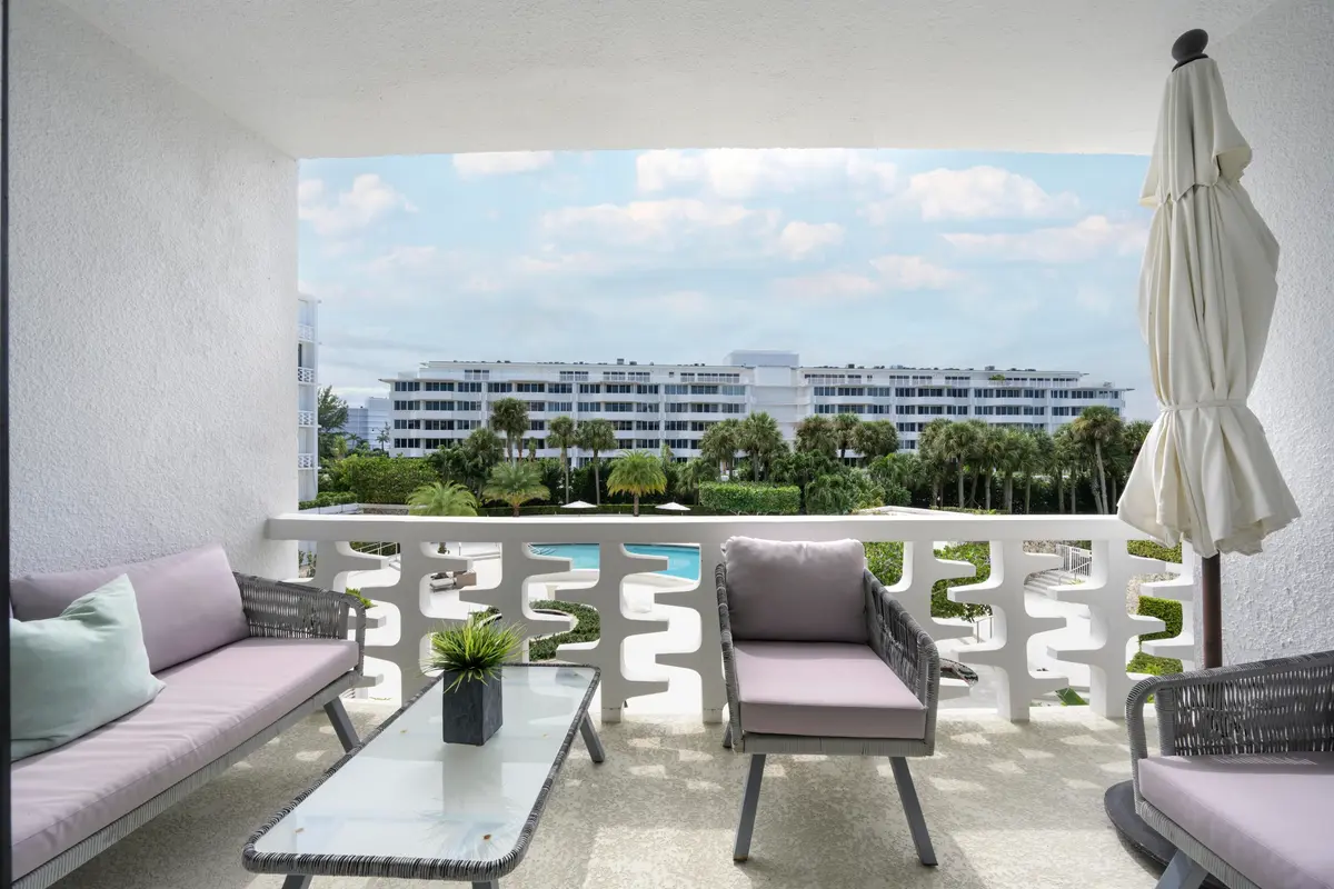 Balcony at 2760 S Ocean Boulevard 213, Palm Beach