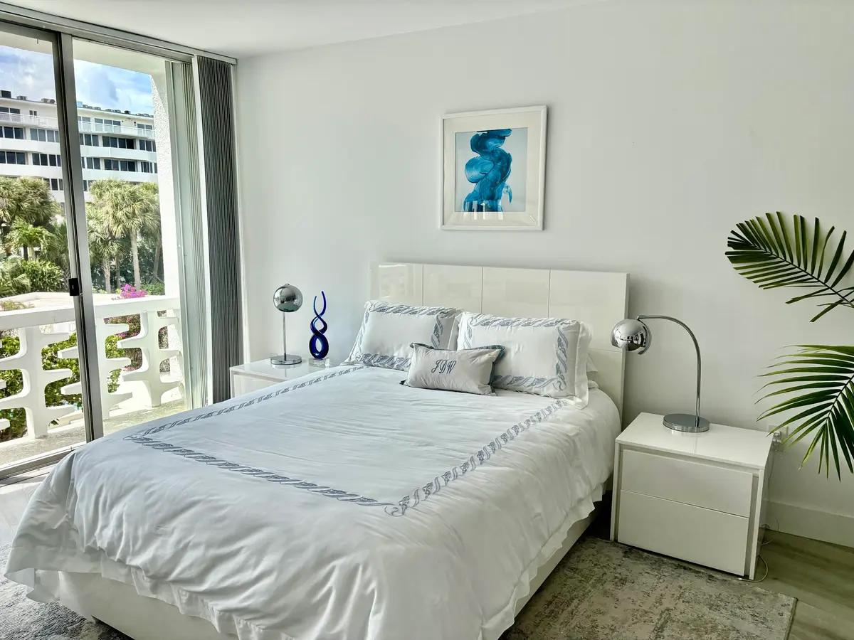 Bedroom at 2760 S Ocean Boulevard 213, Palm Beach