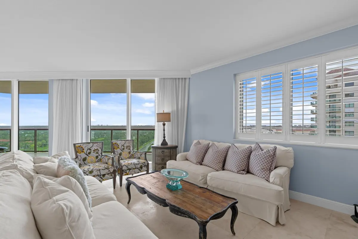 Living room view at 3630 Gardens Parkway 1005c, Palm Beach Gardens