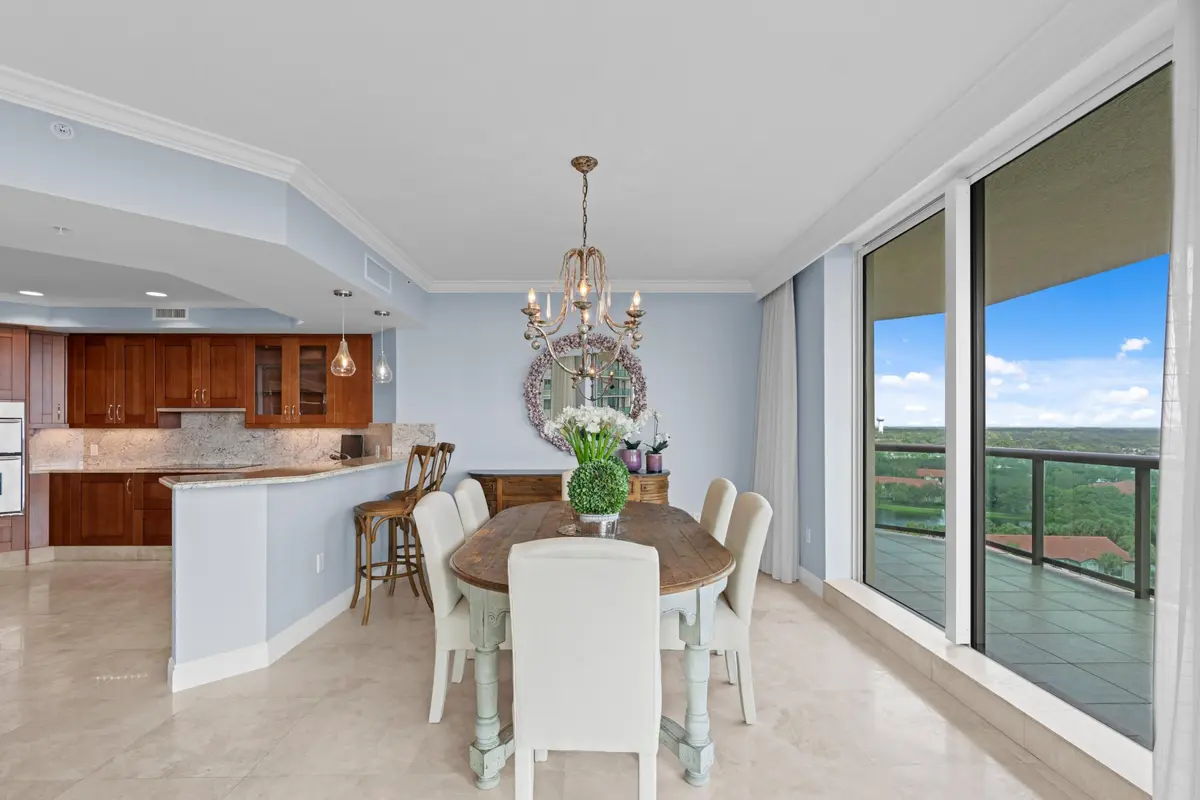 Dining/Kitchen at 3630 Gardens Parkway 1005c, Palm Beach Gardens