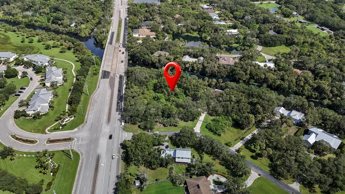 Aerial at 2460 Sweetwater Drive, Fort Pierce