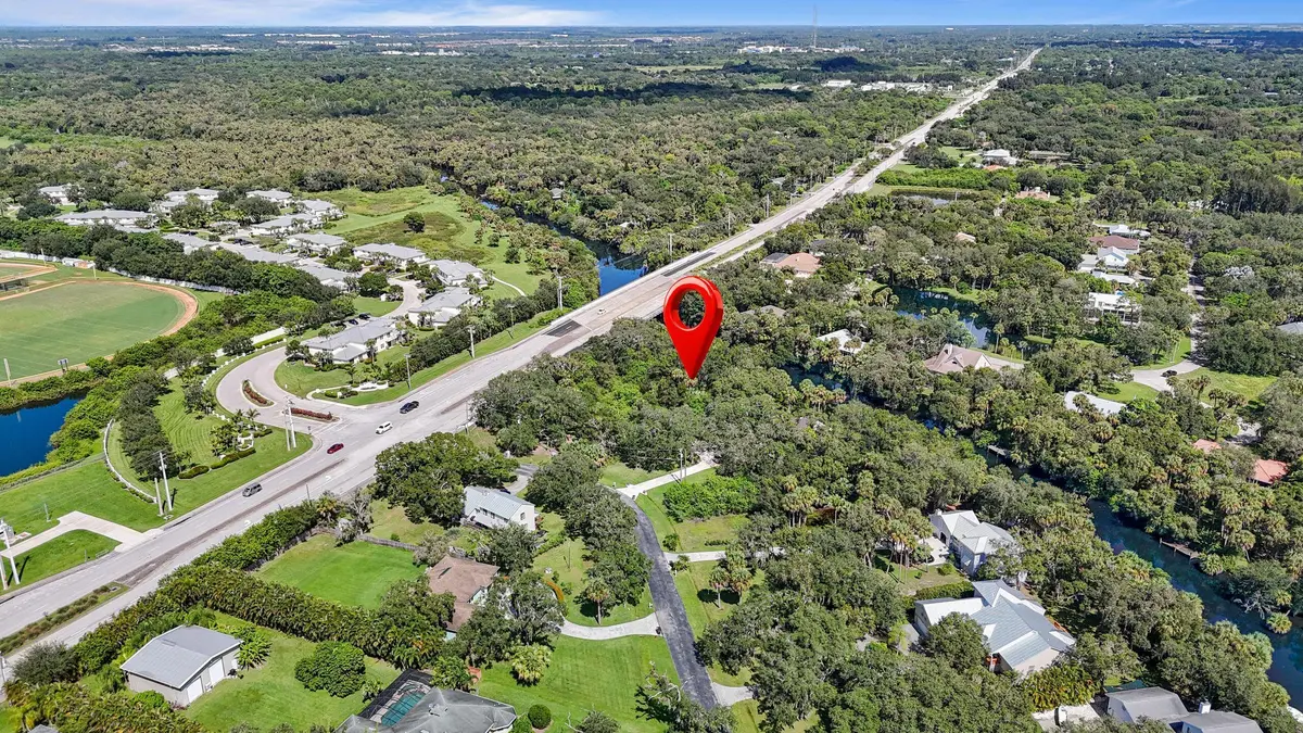 Aerial at 2460 Sweetwater Drive, Fort Pierce